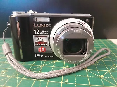 Panasonic Lumix Camera DMC-TZ65 With Case Battery Charger Amazing Condition 25mm • £10.27
