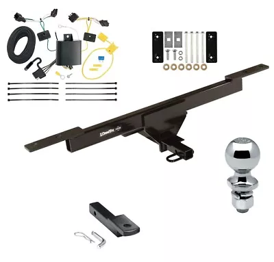 Trailer Tow Hitch For 12-15 Passat Complete Package W/ Wiring Draw Bar & 2  Ball • $375.23