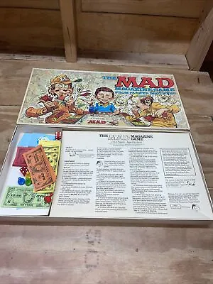 Vintage 1979 The MAD Magazine Board Game By Parker Brothers #124 *Near Complete* • $14.39