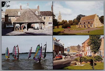 Scenes Of Oakham England Multiview Postcard • £5