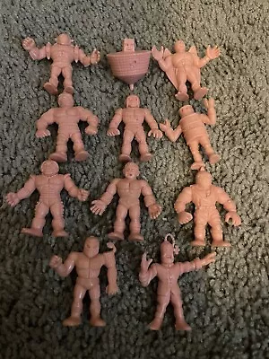 M.U.S.C.L.E. Kinnikumen Muscle Men Lot Of 11 Vintage Action Figures Mattel 1980s • $15.50