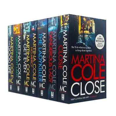 Martina Cole Collection 7 Books Set - Close Dangerous Lady The Ladykiller No  • £25.60