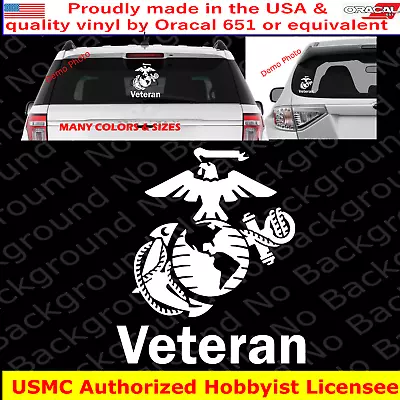 USMC Vinyl Decal EGA  Marines United States Marine Corps Car Veteran AY050V • $3.50