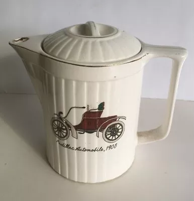 Vintage Electric Coffee Warmer Ceramic Nishimoto Vintage Motor Cars 1940s-50s • $25