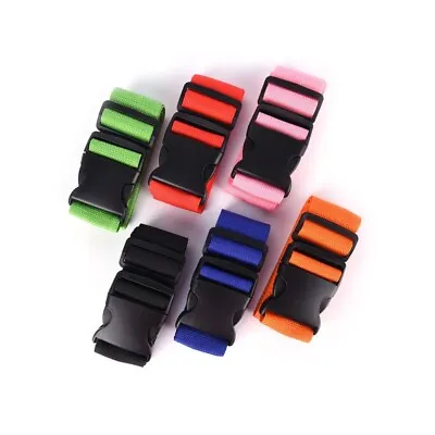 £5.99 • Buy Pair Of 40mm Wide Golf Trolly Webbing Straps Powakaddy Straps Quick Release
