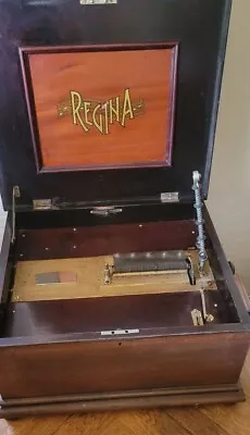 1890's Regina Music Box And 21 Metal Discs Plays Perfectly Near Mint Rahway NJ • $4799