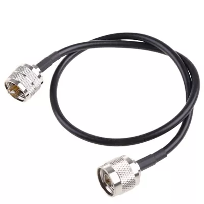 PL259 Male To N Type Male Connectors Coax Cable Adapter For Mobile Amateur Radio • £6.64