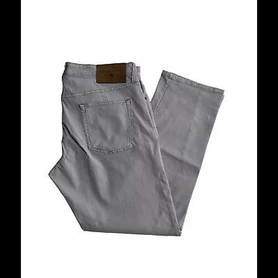 NWT Agave Denim No. 11 Classic Oceanside Linen 38x30 Light Gray Made In USA • $39.95
