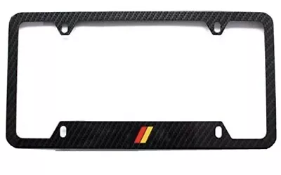 1 Germany German License Plate Frame Carbon Fiber Finished For Porsche BMW Audi • $19.99