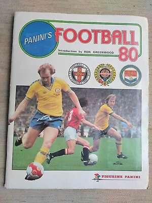 Complete Panini Football 80 Album - Excellent Condition  • £69.99