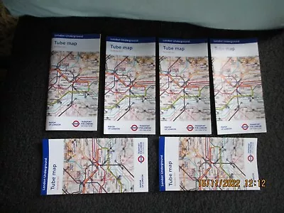 Six Yes Six New London Underground Map November 2022 With New Elizabeth Line • £1