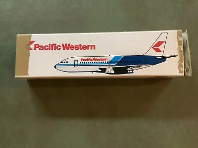 Pacific Western Airlines Boeing 737 / 200 Complete W/ Original Box • $21.50