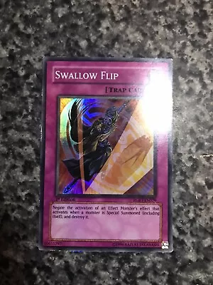 Swallow Flip.  RGBT-EN079.  1st Edition.  LP.  Super Rare. Yu-Gi-Oh Card. • £1