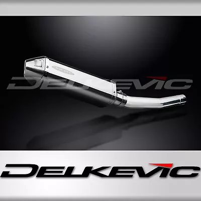 Yamaha YZF-R6 1998-2002 Delkevic Slip On 13  Tri-Oval Stainless Exhaust Muffler  • $264.99