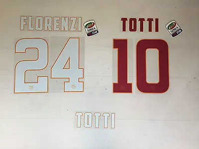 2704 Roma Name Set And Number Shirt Jersey 2014 2015 Home Away Official • $30.03