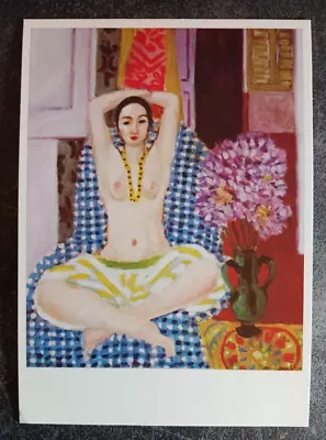 Postcard Henri Matisse Hindu Pose Painting Unposted Art • $9.95