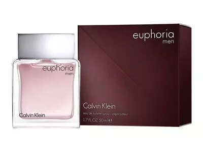 Calvin Klein Euphoria For Men Eau De Toilette Spray 50ml- New&Sealed  • £23.99