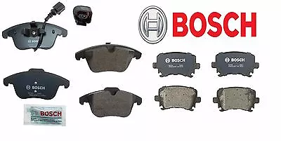 OEM Bosch Brand Front & Rear Brake Pads For Volkswagen Tiguan 2009 To 2014 • $82.95