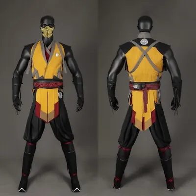 Scorpion Costume Mortal Kombat 1 Cosplay Suit • $255.89