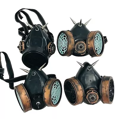 Junk Lot 4pcs Steampunk Face Mask Costume Women Accessory Wholesale Resale • $9.99