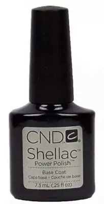 £6.49 • Buy CND Shellac Base Coat Gel Nail Polish 7.3ml - UK Business Seller!!    Free P&P!!