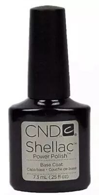 £5.99 • Buy CND Shellac Base Coat Gel Nail Polish 7.3ml - UK Business Seller!!    Free P&P!!