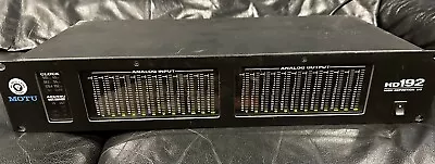 MOTU Mark Of The Unicorn HD192 12-ch I/O Audio Interface W/Black Lion Output Mod • $200