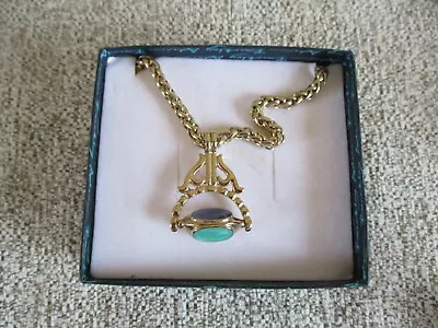 £18 • Buy Adrian Buckley. Fob Pendant & 60.9cm Chain. Boxed