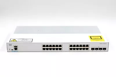 Cisco Catalyst 1000 Series 24-Port 4xSFP Network Switch P/N: C1000-24T-4G-L • $199.99