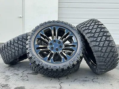 2023 GMC Sierra 1500 Yukon Denali 22  Wheels Rims Tires Chevy Silverado Tahoe • $2199