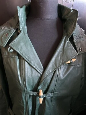 £35 • Buy Leather Duffle Coat Size 12 