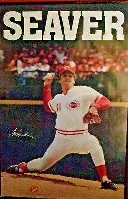 Vintage Poster 1979 Tom Seaver Cincinnati Reds 24  X 36   • $14.87