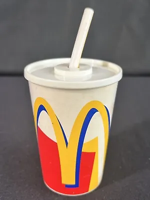 Vintage Mcdonalds Toy Soft Drink Cup Sounds Battery Powered Play Food Untested • $17.32