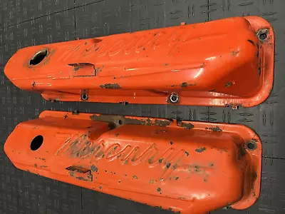 $325 • Buy 1966-67 MERCURY Cyclone Pent Roof Script Valve Covers Fit 352-428 Ford FE OEM