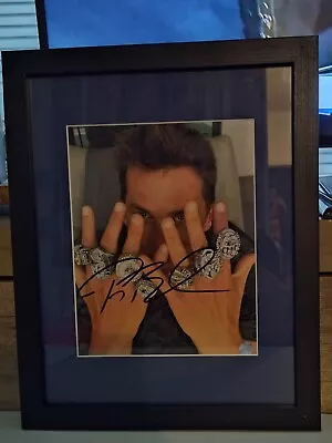 Tom Brady Custom Frame Autograph Photo 8x10 Matted In A 16x20 Frame Authentic  • $775