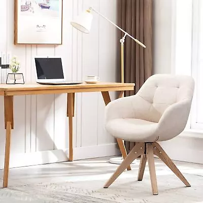 Modern Home Office Swivel Desk Chair Fabric Accent Chair • $159.74