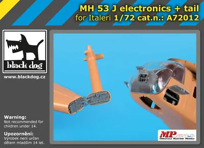 Black Dog 1/72 MH-53J Electronics & Tail For Italeri Kits • $11.26