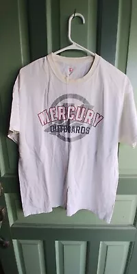 Hanes Tagless Mercury Outboard Large T-Shirt • $5