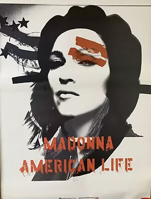 Madonna American Life KOREA Promotion Poster Super Rare • $120