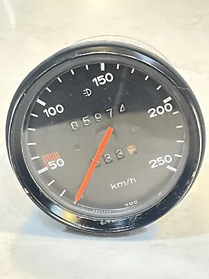 Porsche 911 VDO 250 Kmh 91164150129 Speedometer Mechanical • $600