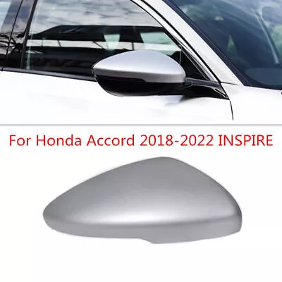 Silver RH Car Rearview Mirror Cover Cap Shell For Honda Accord 2018-2022 INSPIRE • $44.16