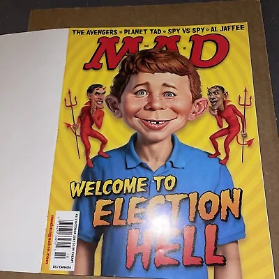 Mad Magazine #517! Oct 2012 Welcome To Election Hell VG W/mailer Ship Included • $16.90