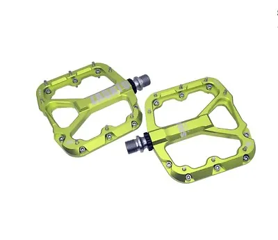 Mountain Bike 3 Bearing Aluminium Pedals Flat Lightweight Labour-saving Pedals • $40.99