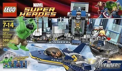 LEGO - 6868 - Marvel Super Heroes - Hulk's Helicarrier Breakout - BNIB • $169