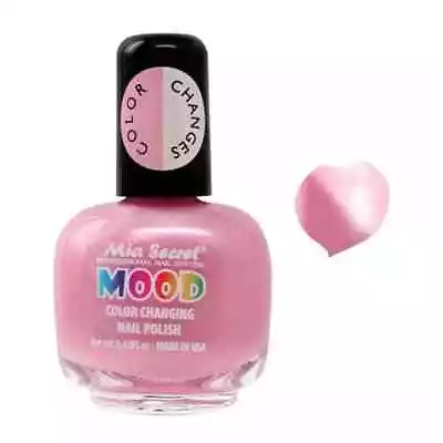 Mia Secret Mood Nail Lacquer Color Changing Nail Polish Bubble Gum To Ice Cream • $12.99