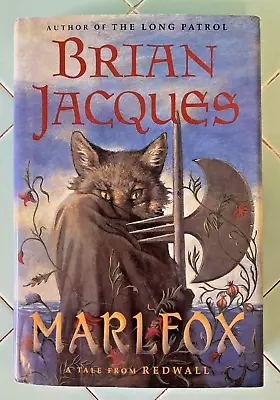 Brian Jacques *SIGNED* Marlfox Tale From Redwall Book - Redwall - Iconic Author • $35