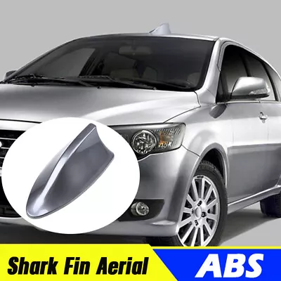 £7.99 • Buy 1PCS Grey Car Auto Shark Fin Roof Antenna Aerial FM/AM Radio Signal Universal
