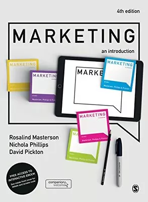 Marketing: An Introduction-Rosalind MastersonNichola PhillipsD • £3.25