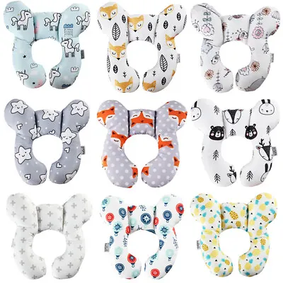 Baby Neck Support Pillow Infant Head Protection Pillow U Shape HeadrX3  ZC • £6.23