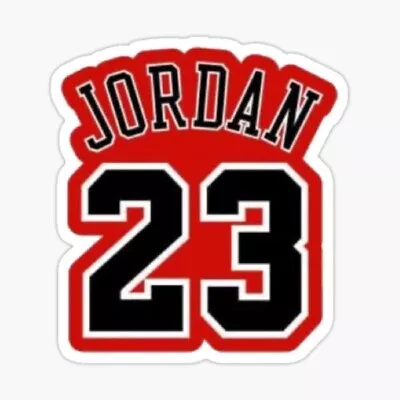 Michael Jordan 23 Vinyl 3  Sticker • $4.25